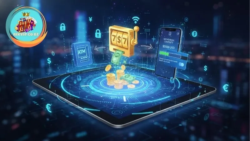 Quy trình rút tiền Rikvip từng bước