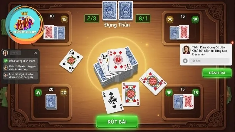 Bộ bài và thuật ngữ trong Bài Chắn Rikvip