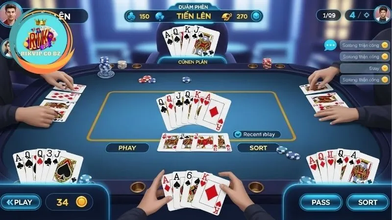 Chiến thuật chơi tiến lên miền Nam hiệu quả